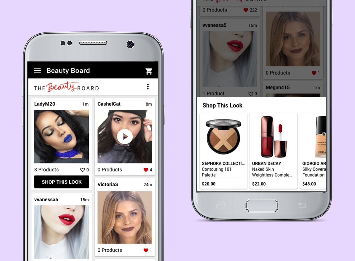 ANDROID BEAUTY BOARD