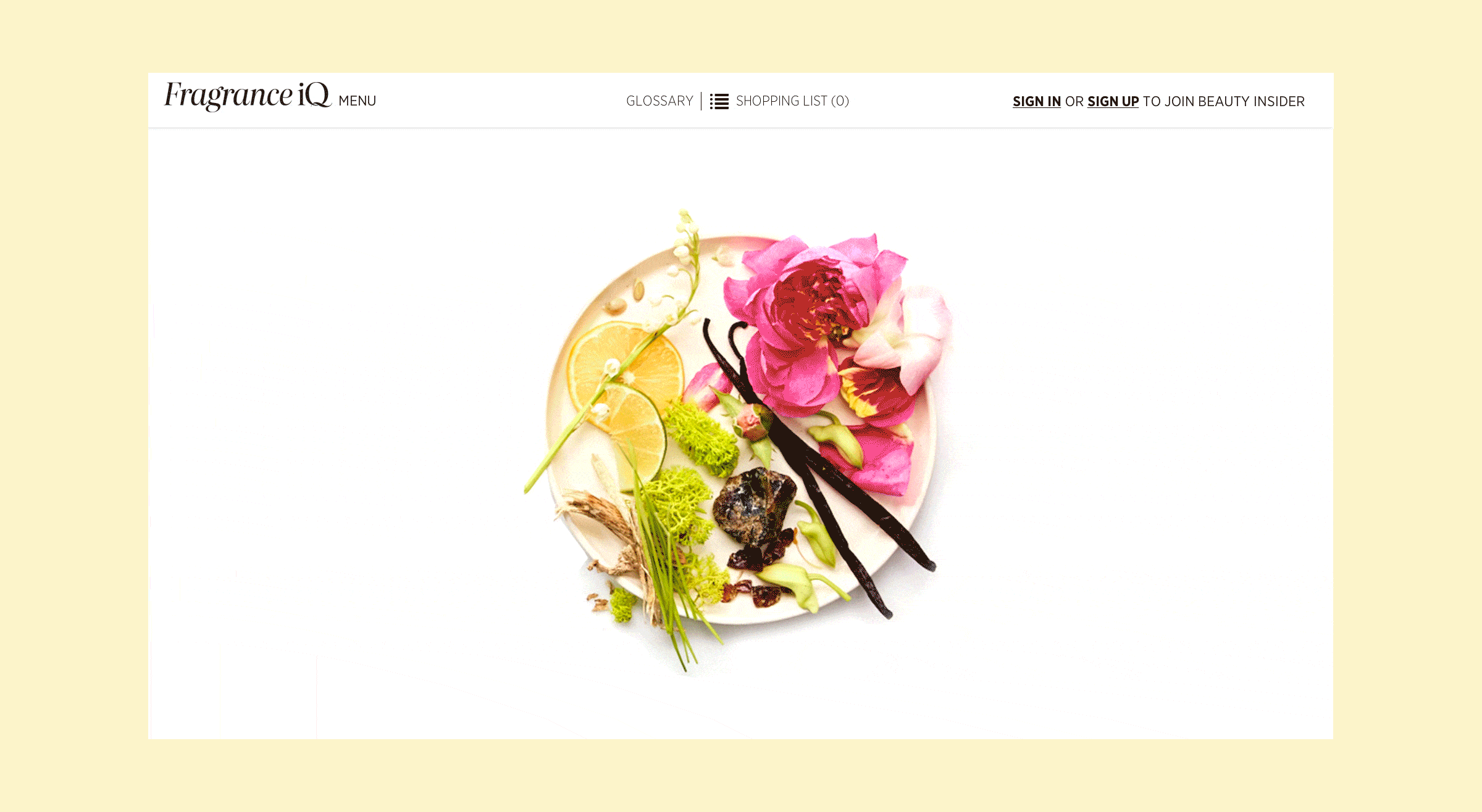 sephora fragrance iq
